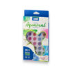 Picture of AQUAREAL WATERCOLOURS METALLIC X36